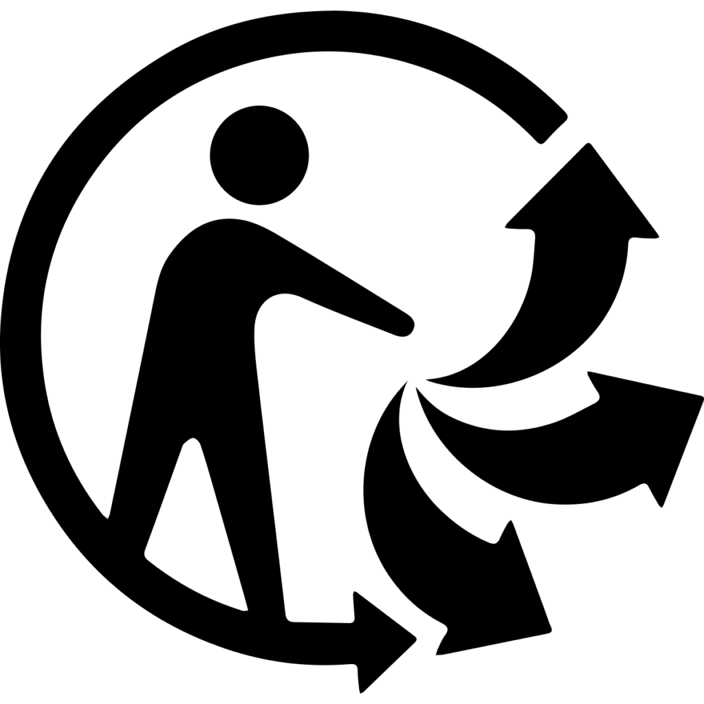 Visuel logo Triman pour flyer